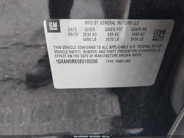 2014 CADILLAC ATS 1G6AH5RX5E0105296 Photo 8