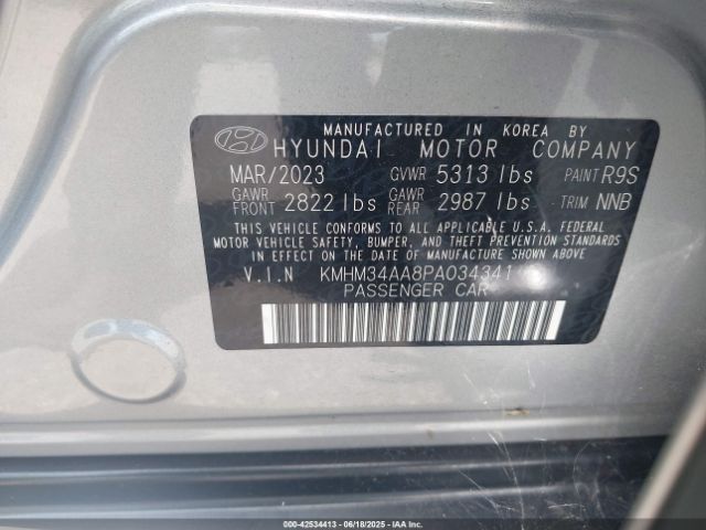 2023 HYUNDAI IONIQ 6 KMHM34AA8PA034341 Photo 8
