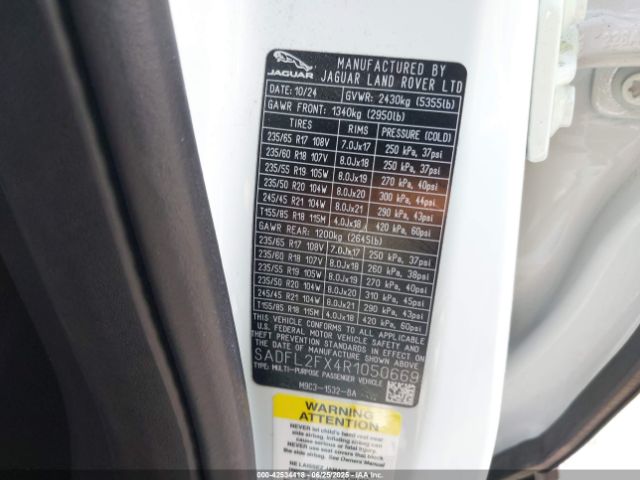2024 JAGUAR E-PACE SADFL2FX4R1050669 Photo 8