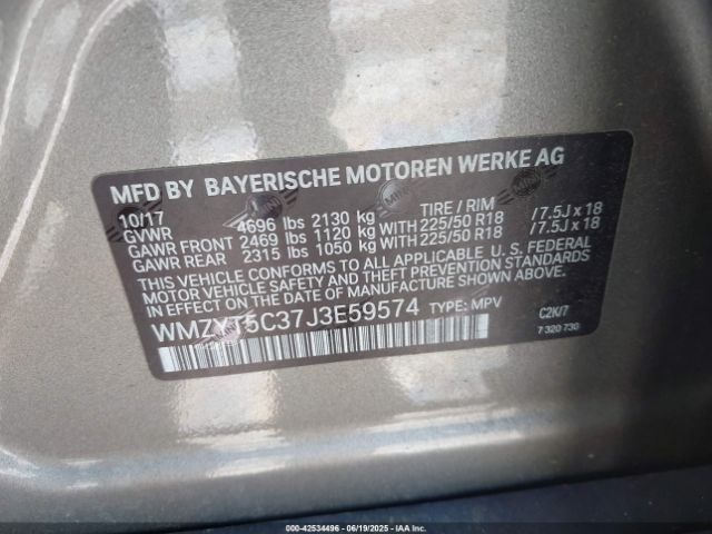 2018 MINI COUNTRYMAN WMZYT5C37J3E59574 Photo 8