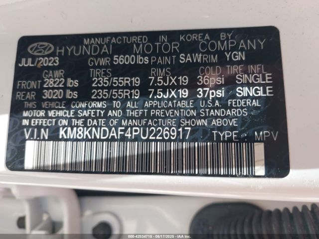 2023 HYUNDAI IONIQ 5 KM8KNDAF4PU226917 Photo 8
