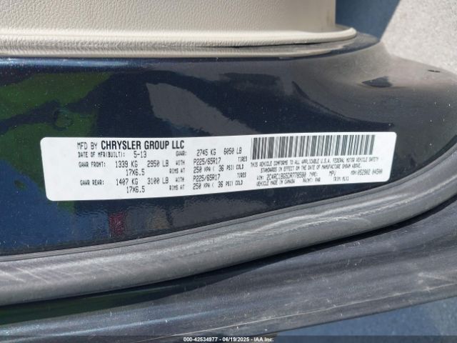 2013 CHRYSLER TOWN & COUNTRY 2C4RC1BG5DR778580 Photo 8