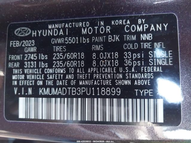 2023 GENESIS GV70 KMUMADTB3PU118899 Photo 8