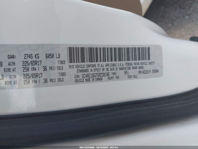 2016 CHRYSLER TOWN & COUNTRY 2C4RC1BG7GR239186 Photo 8