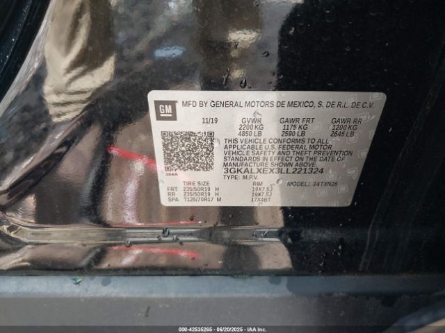2020 GMC TERRAIN 3GKALXEX3LL221324 Photo 8