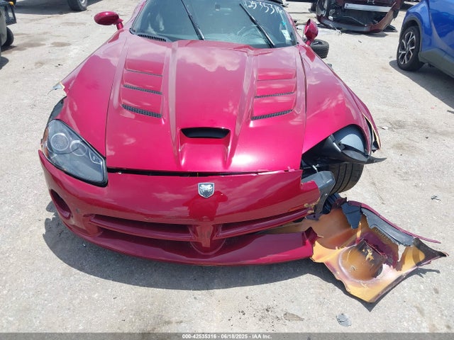 Продажа на аукционе авто 2008 Dodge Viper Srt10, vin: 1B3JZ65Z78V200216, номер лота: 42535316