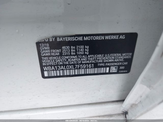 2020 BMW M235I GRAN COUPE WBA13AL0XL7F59161 Photo 8