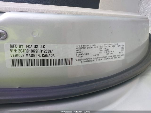 2024 CHRYSLER PACIFICA 2C4RC1BG9RR128397 Photo 8