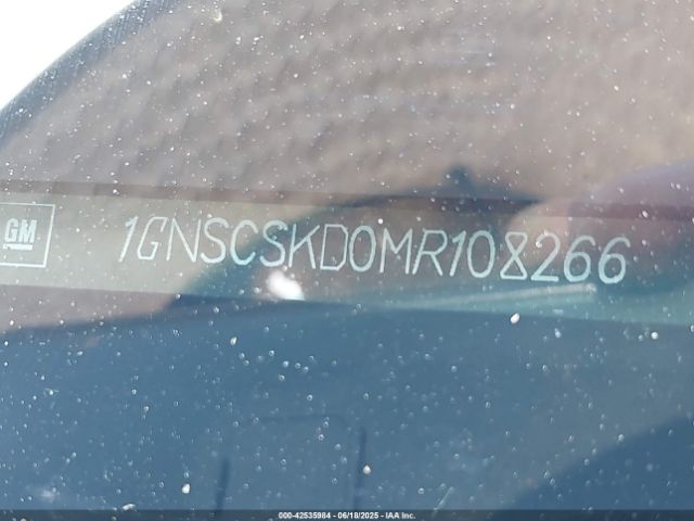 1GNSCSKD0MR108266 Chevrolet l84 - di, alum, gen 5, var 2