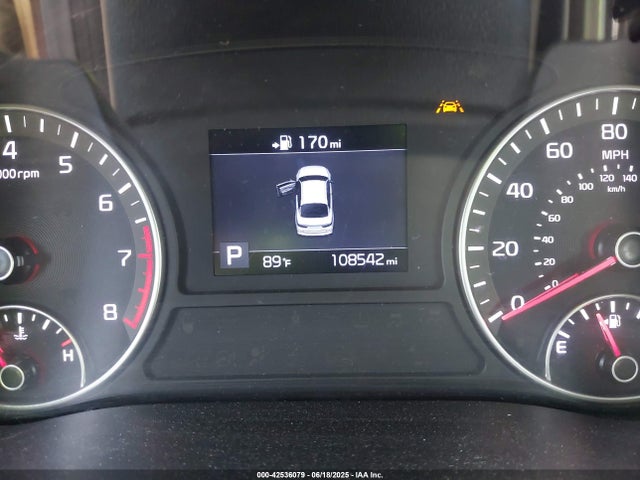 Продаж на аукціоні авто 2019 Kia Optima Lx, vin: 5XXGT4L35KG287548, номер лоту: 42536079