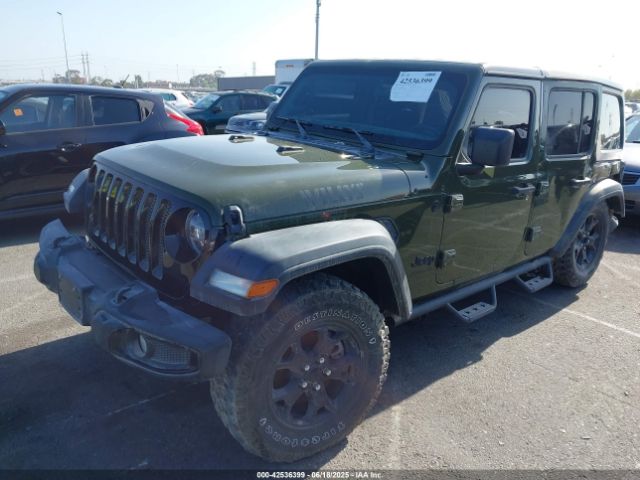 2022 JEEP WRANGLER UNLIMITED 1C4HJXDG5NW113205 Photo 1