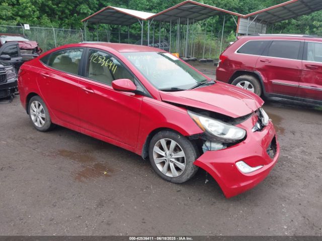 2013 HYUNDAI ACCENT KMHCU4AE6DU442004