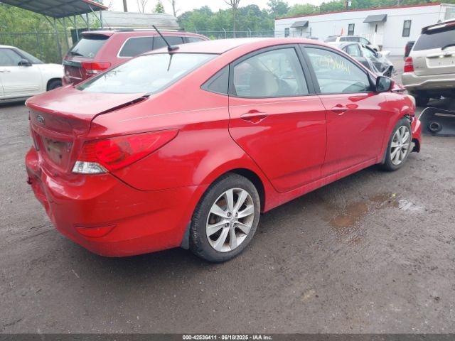 2013 HYUNDAI ACCENT KMHCU4AE6DU442004 Photo 3