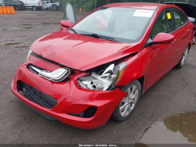 2013 HYUNDAI ACCENT KMHCU4AE6DU442004 Photo 5
