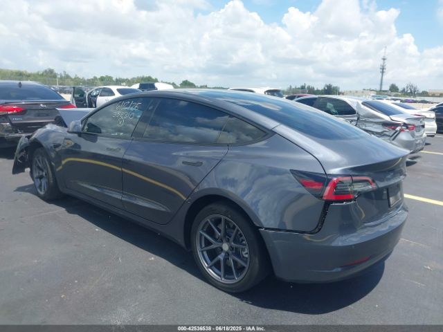 2022 TESLA MODEL 3 5YJ3E1EAXNF343350 Photo 2