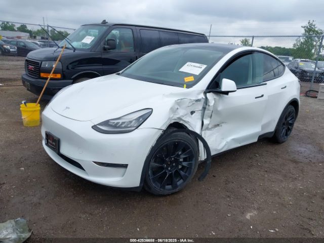2021 TESLA MODEL Y 5YJYGDEE8MF068886 Photo 1