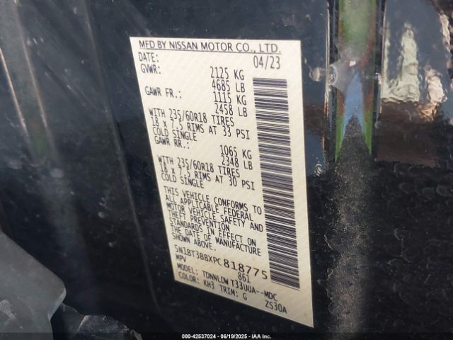 2023 NISSAN ROGUE 5N1BT3BBXPC818775 Photo 8