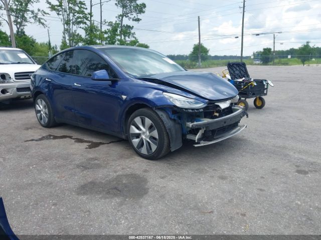 2021 TESLA MODEL Y 5YJYGAEEXMF148513