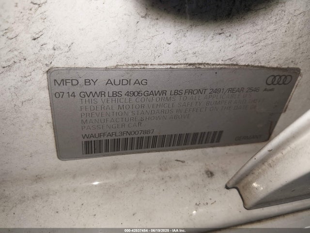 2015 AUDI A4 WAUFFAFL3FN007887 Photo 8