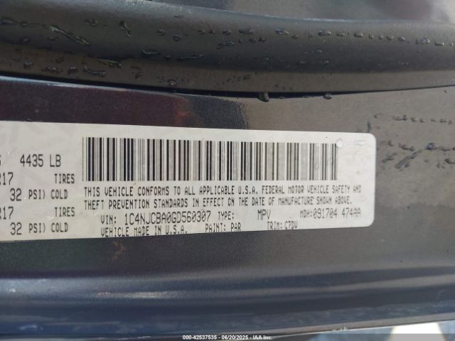 2016 JEEP COMPASS 1C4NJCBA0GD560307 Photo 8