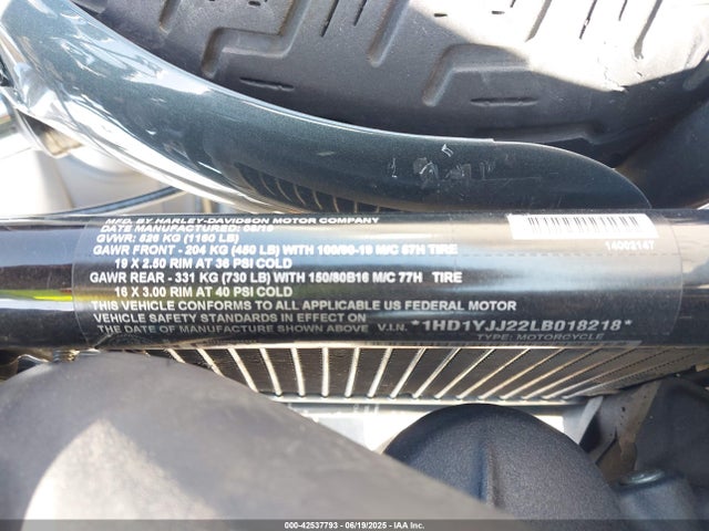 1HD1YJJ22LB018218 Harley-Davidson Street Bob