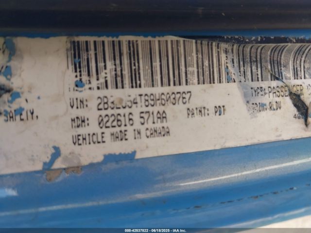 2009 DODGE CHALLENGER 2B3LJ54T89H603767 Photo 8