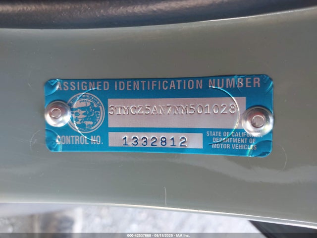 3TMCZ5AN7NM501028 Toyota 2gr-fks