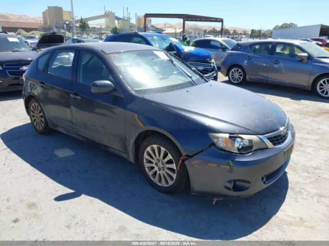 2008 SUBARU IMPREZA JF1GH61648H802499