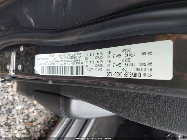 2014 Dodge Durango Limited მანქანა იყიდება აუქციონზე, vin: 1C4RDJDG7EC586551, აუქციონის ნომერი: 42538120