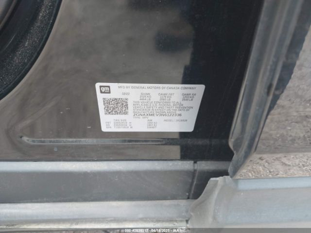 2022 CHEVROLET EQUINOX 2GNAXMEV3N6122336 Photo 8