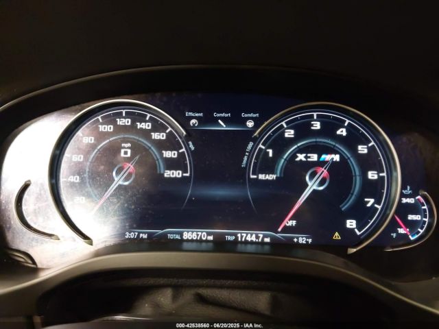 2020 BMW X3 M 5YMTS0C06LLT10800 Photo 6