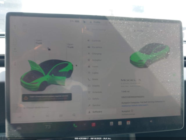 2025 TESLA MODEL 3 5YJ3E1EB0SF892253 Photo 6