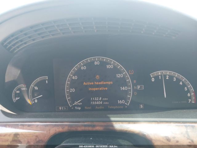 2007 MERCEDES-BENZ S 600 WDDNG76X87A034275 Photo 6