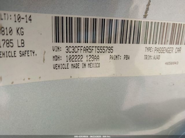2015 FIAT 500 3C3CFFAR5FT555795 Photo 8