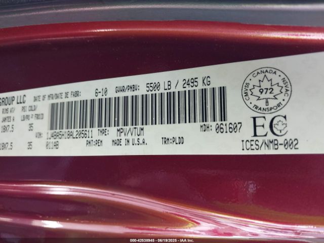 2010 JEEP WRANGLER UNLIMITED 1J4BA5H18AL205611 Photo 8