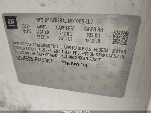 1G1JE5SB1F4167401 Chevrolet LUV
