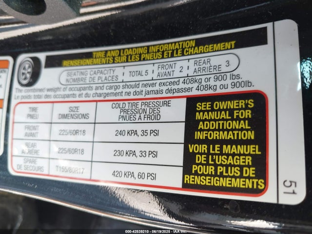 4S4BSENC0G3236512 Subaru 3.6l u4