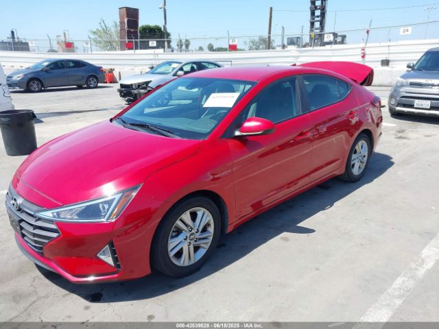 2019 HYUNDAI ELANTRA 5NPD84LF7KH452406 Photo 1