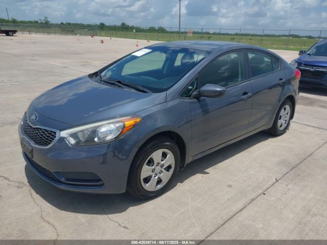 KNAFK4A68G5554119 KIA FORTE LX