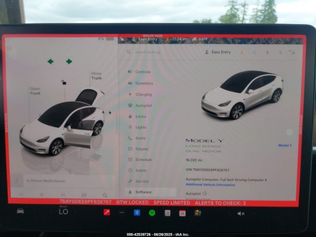 7SAYGDEE8PF828757 Tesla 2023