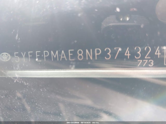 Toyota 2zr-fae 2022 5YFEPMAE8NP374324 Image 9