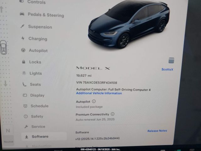 2024 TESLA MODEL X 7SAXCDE53RF434108 Photo 6