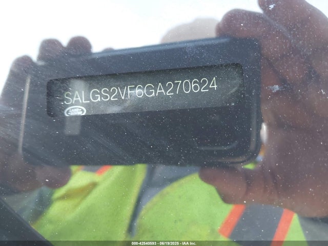 Land Rover s/c lev3 sulev30 2016 SALGS2VF6GA270624 Image 9