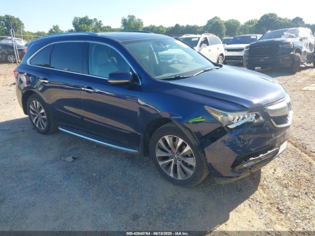2015 ACURA MDX 5FRYD4H46FB013270 Photo 0