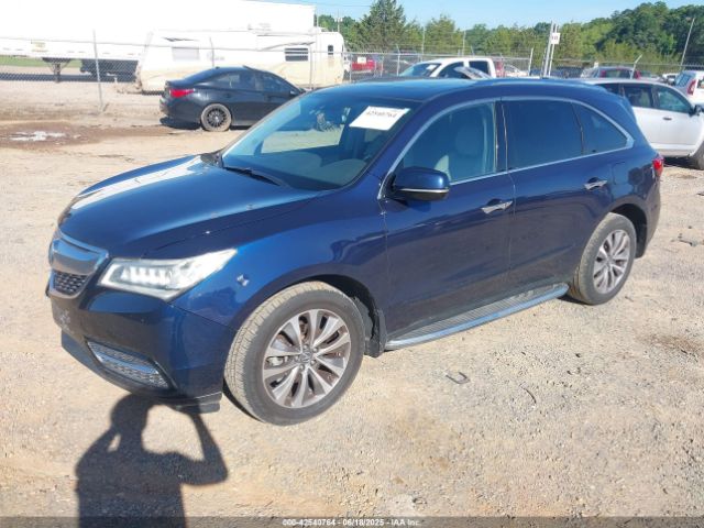 2015 ACURA MDX 5FRYD4H46FB013270 Photo 1