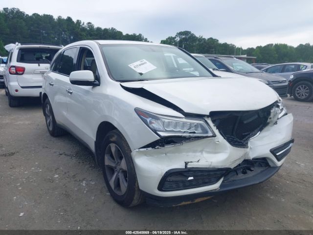 2014 ACURA MDX 5FRYD4H26EB015145 Photo 0