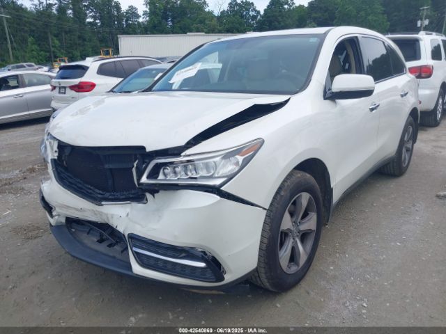 2014 ACURA MDX 5FRYD4H26EB015145 Photo 1