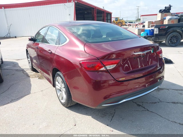 Продажа на аукционе авто 2016 Chrysler 200 Limited, vin: 1C3CCCABXGN176691, номер лота: 42540938