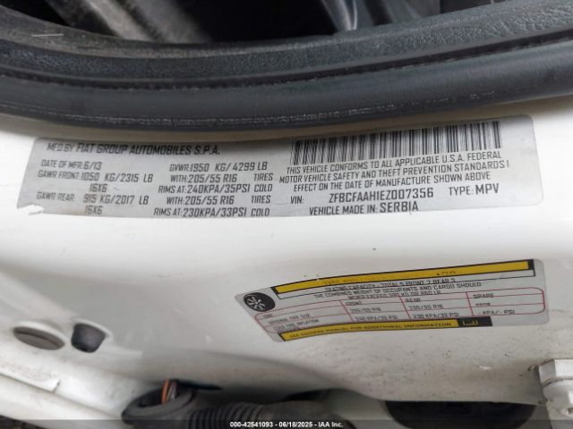 2014 FIAT 500L ZFBCFAAH1EZ007356 Photo 8