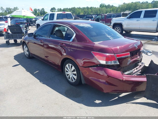Auction sale of the 2012 Honda Accord 2.4 Lx, vin: 1HGCP2F34CA157911, lot number: 42541131